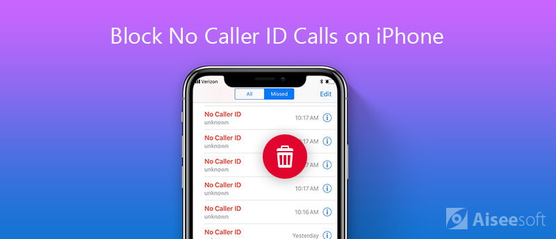 Bloquear sin identificador de llamadas en iPhone