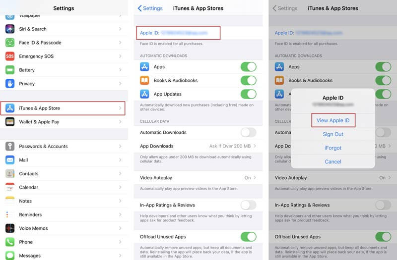 Cancelar suscripción de iTunes en iPhone