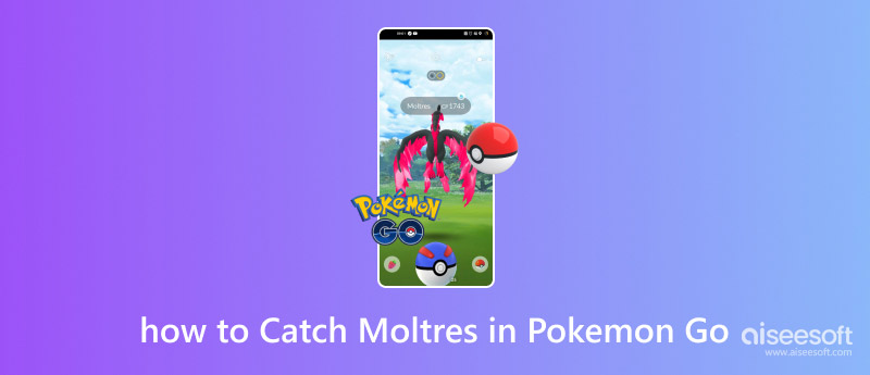 Atrapa a Moltres en Pokémon GO