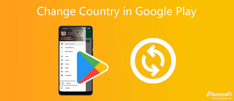 Cambiar país en Google Play
