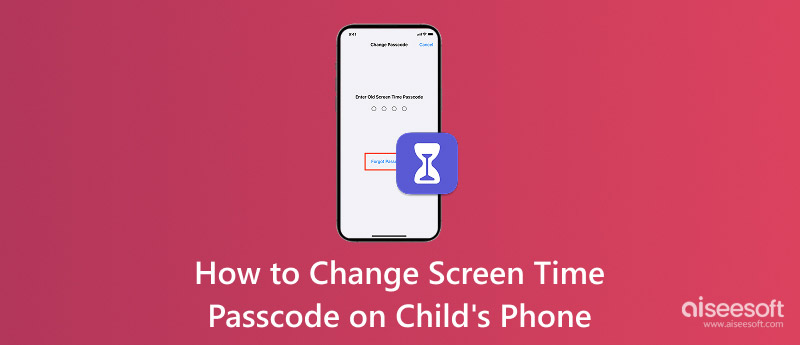 Cambiar el código de acceso de tiempo de pantalla en el teléfono del niño