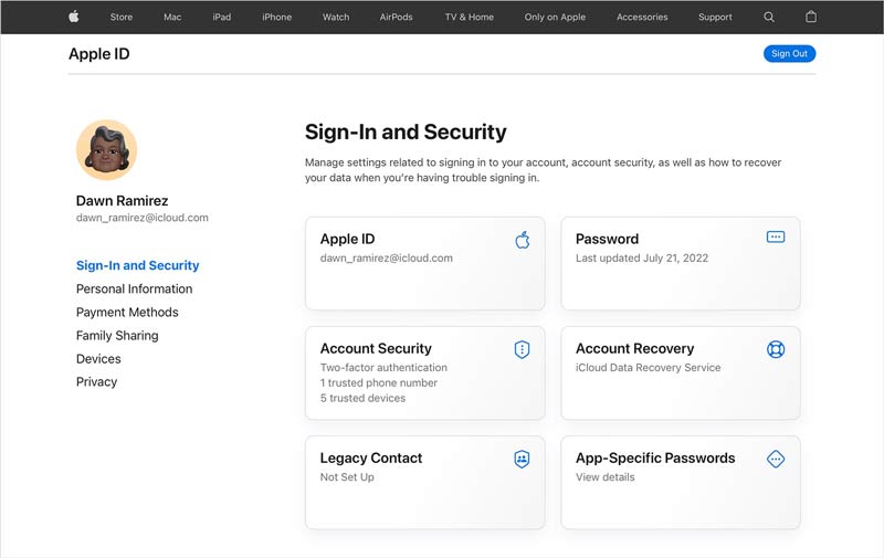 Apple ID Passsword Browser