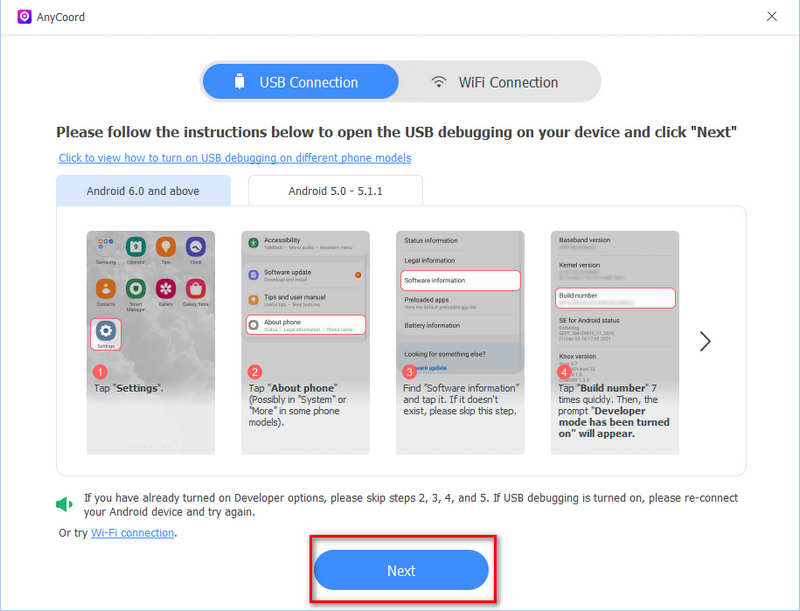 Conectar USB a dispositivos