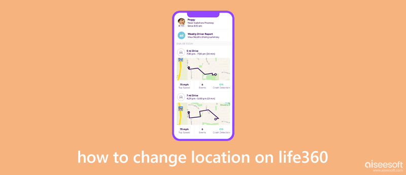 Cambia tu ubicación en Life360