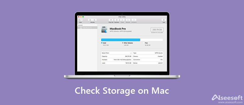 Comprobar almacenamiento en Mac