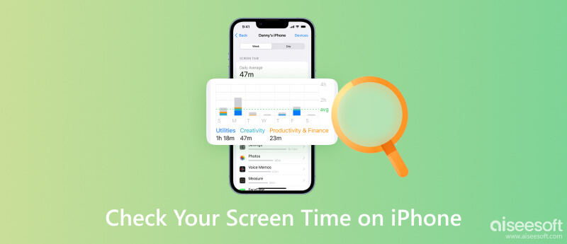 Verifique su tiempo de pantalla en iPhone