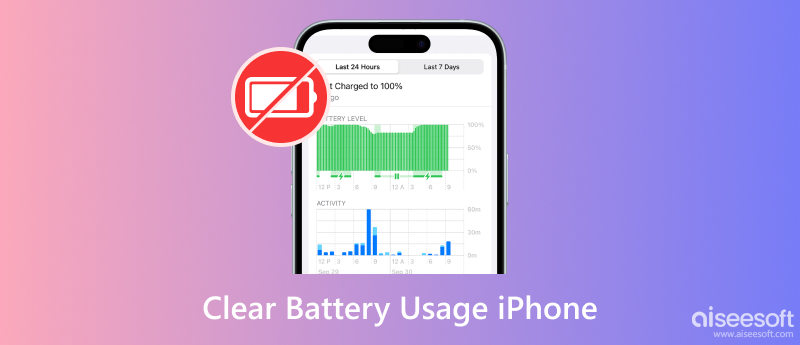 Borrar uso de batería iPhone