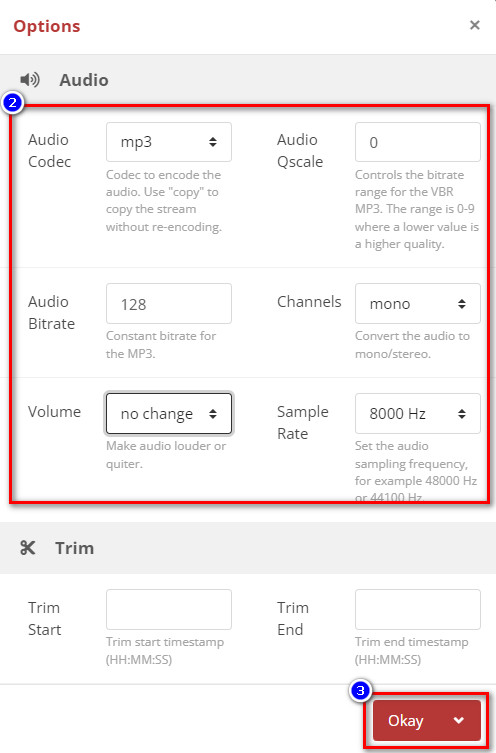 Ajustar la configuración de audio