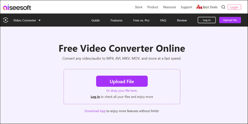 Convertidor de video en línea