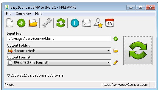 Easy2Convertir BMP a JPG