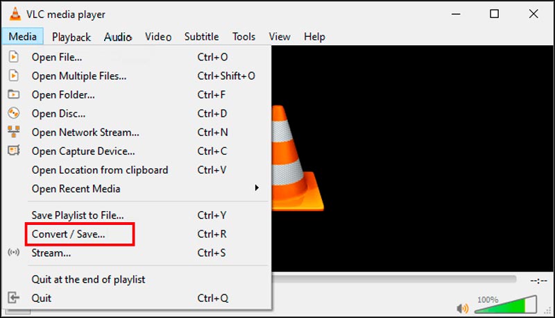 VLC Convertir Guardar