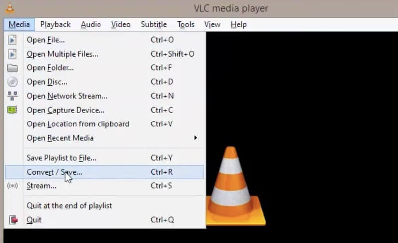 Convertir MXF con VLC