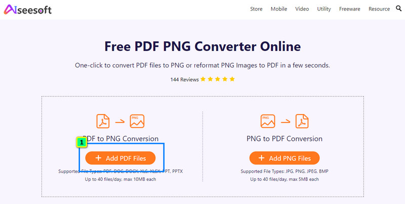 Subir PDF a Convertidor a TIFF