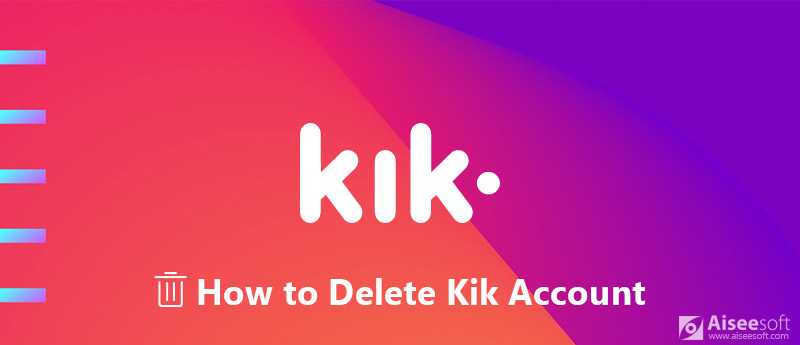 Eliminar cuenta Kik