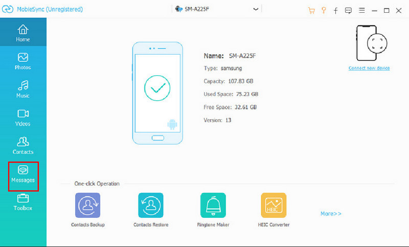 Mensaje de Aiseesoft MobieSync