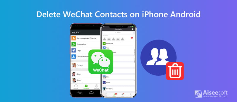 Eliminar contactos de WeChat