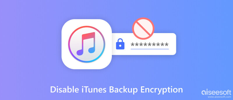 Deshabilitar el cifrado de copia de seguridad de iTunes