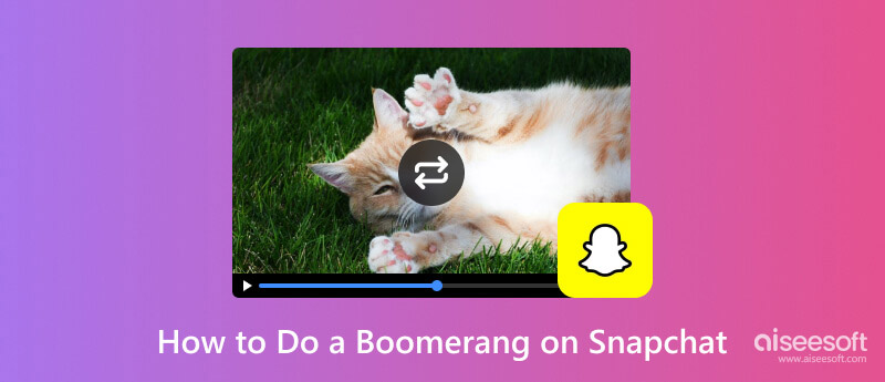 Haz Boomerang en Snapchat