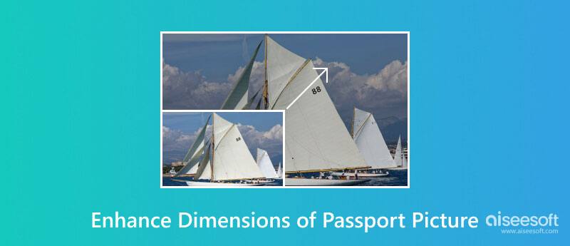 Mejorar las dimensiones de la imagen del pasaporte