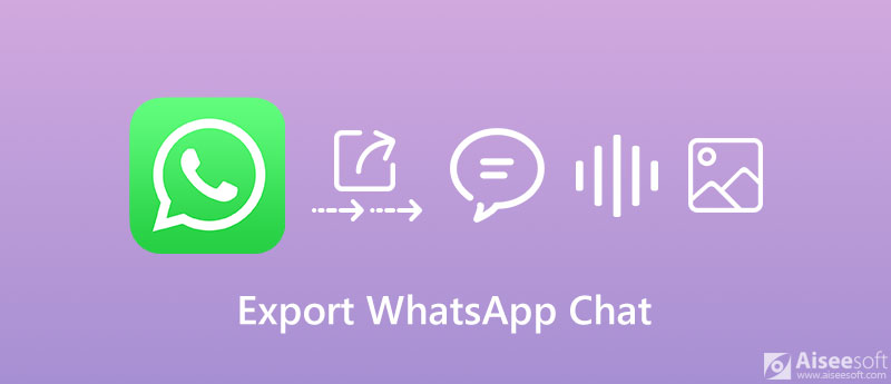 Exportar chat de WhatsApp