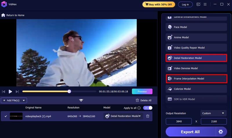 Choose Detail-Restoration Model