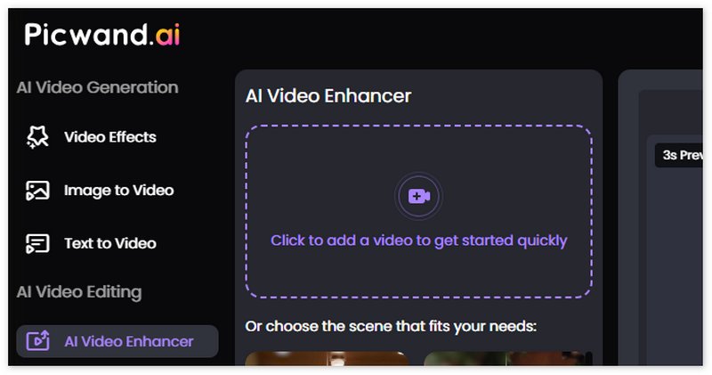 Añadir vídeo para mejorar en Picwand