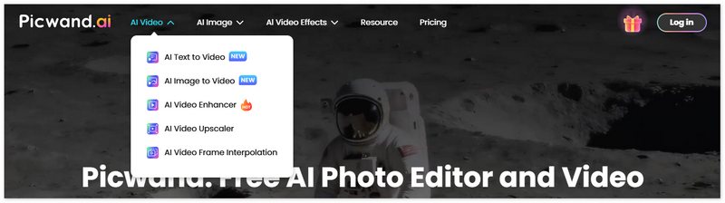 Elige Picwand AI Video Enhancer