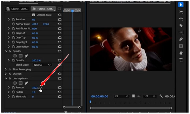 Máscara de enfoque en Adobe
