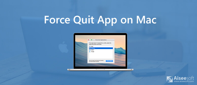 Forzar el cierre de una aplicación en Mac