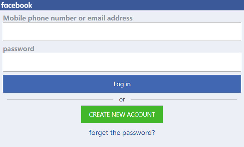 Antiguo Facebook
