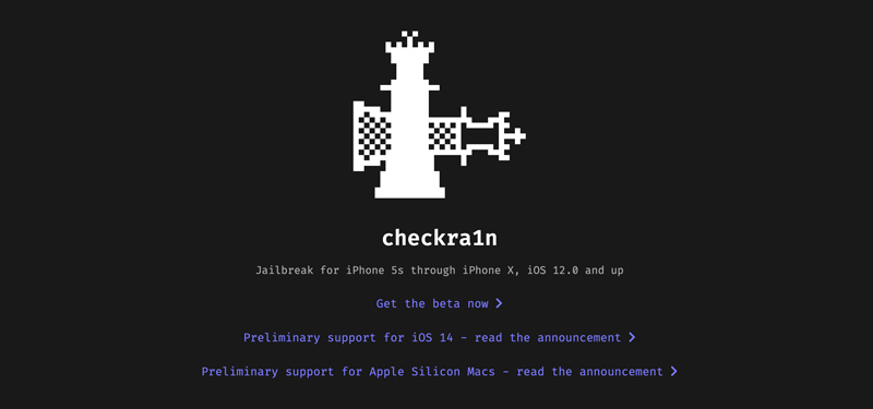 Jailbreak con Checkra1n para iPhone en Mac