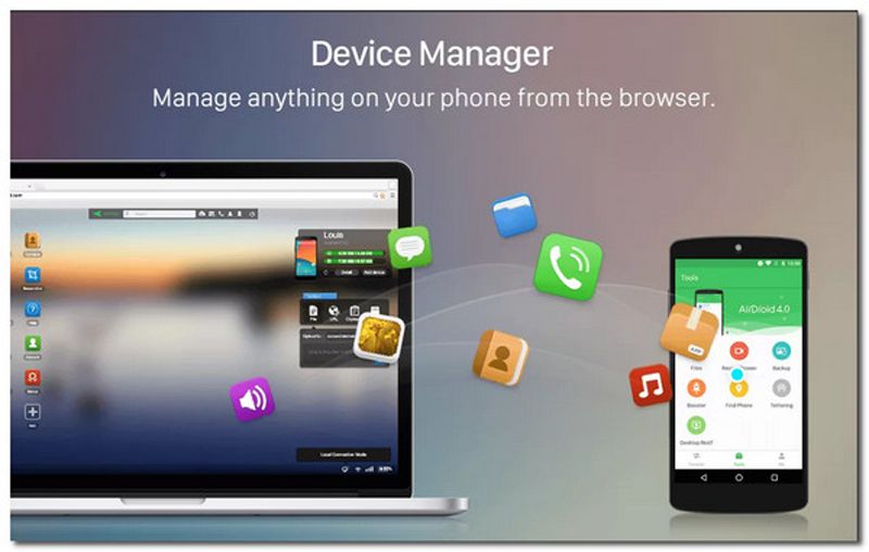 AirDroid Duplicar Android a PC