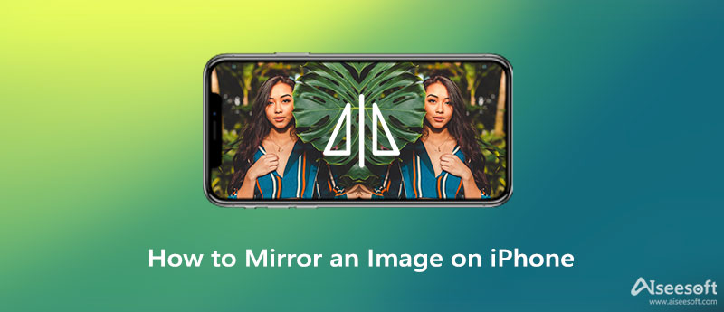 Imagen de espejo en iPhone