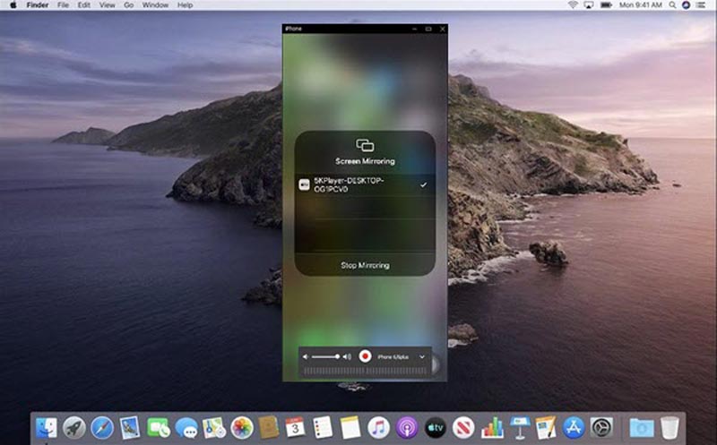 AirPlay iPhone a Mac