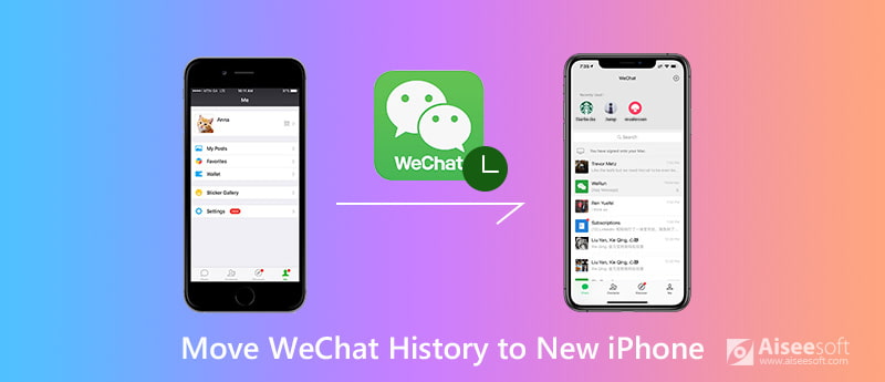 Mover el historial de WeChat a un nuevo iPhone