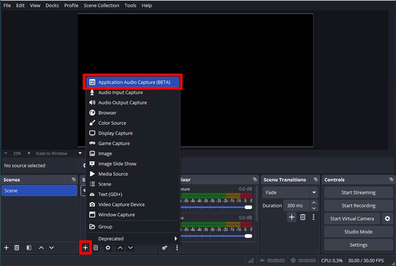 Aplicación Captura de audio