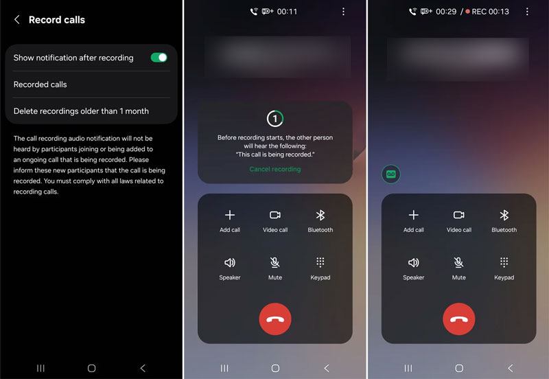 Grabar una llamada telefónica en Android de forma integrada