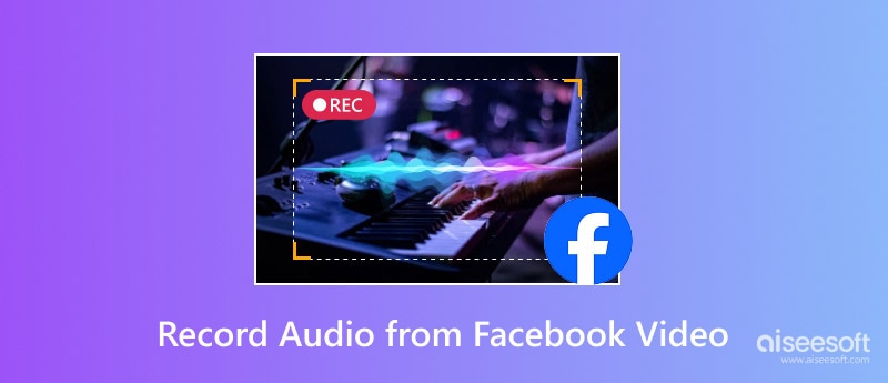 Grabar audio de un video de Facebook
