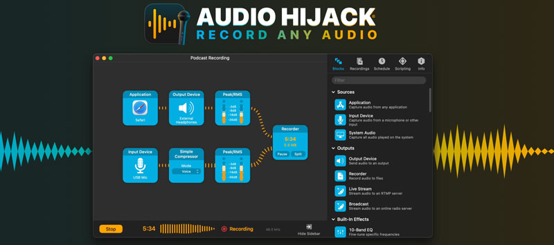 ¿Qué es Audio Hijack para Mac?
