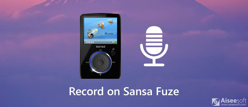 Grabar grabaciones de voz en Sansa Fuze