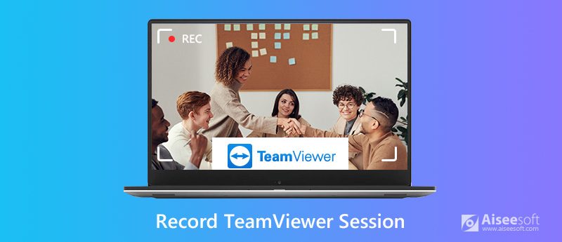 Grabar sesión de reunión de TeamViewer