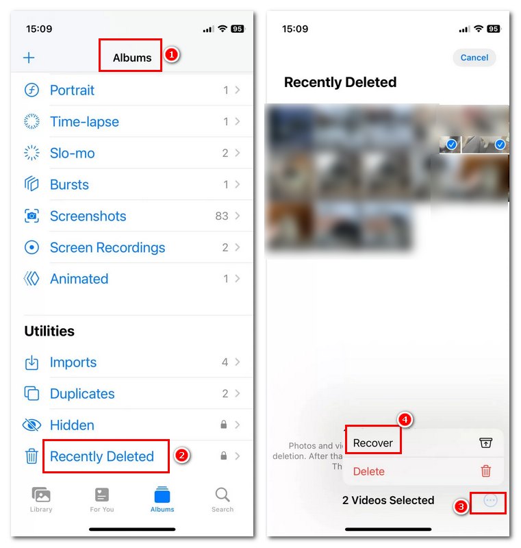 Recuperar datos de un iPhone recientemente eliminado