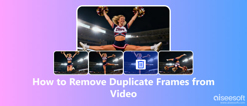Eliminar fotogramas duplicados del vídeo