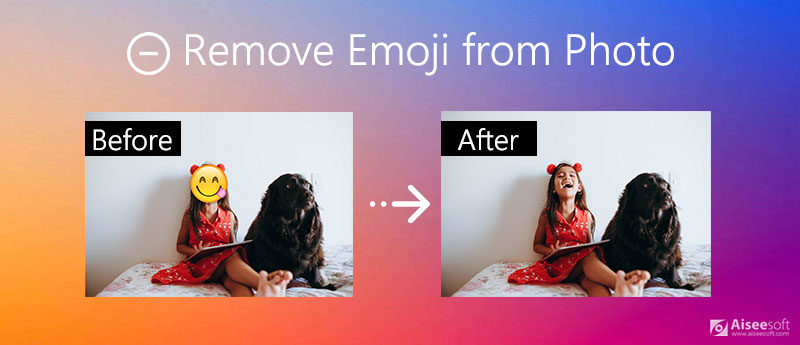 Eliminar emoji de la foto
