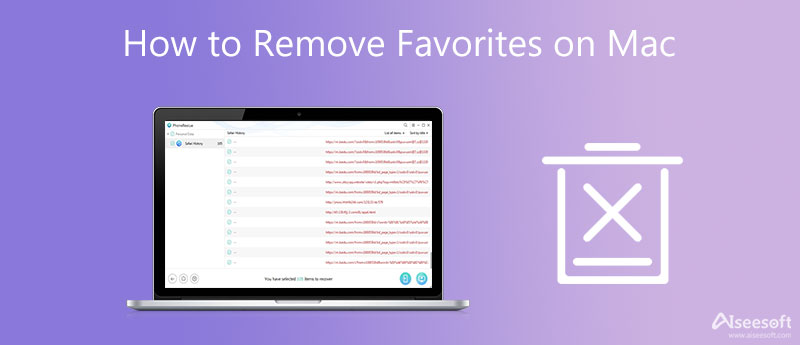 Eliminar favoritos en Mac