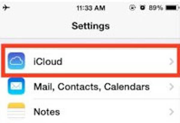 quitar cuenta de icloud