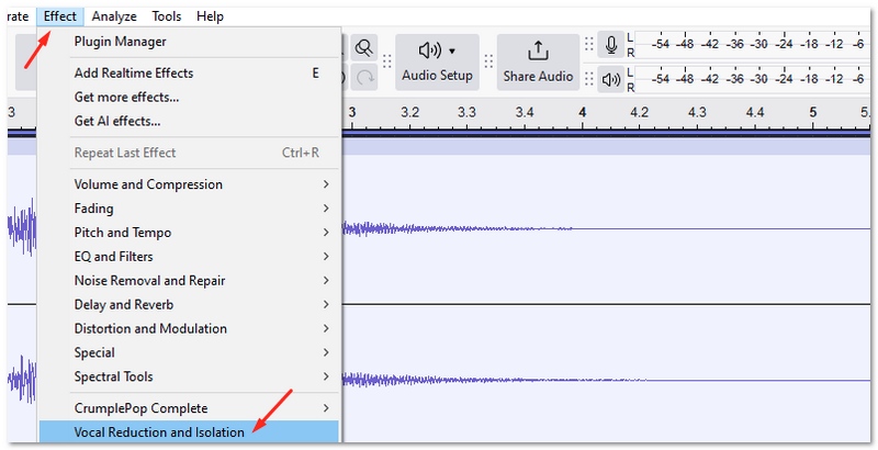 Select Vocal Reduction And Isolation