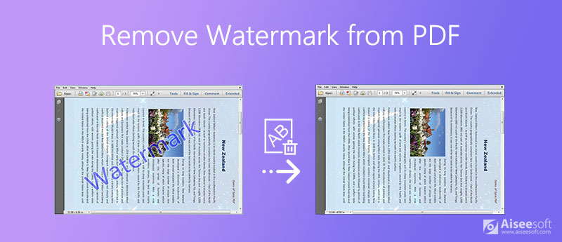 Eliminar marca de agua de PDF