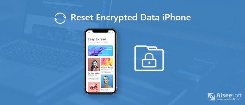 Restablecer datos cifrados en iPhone