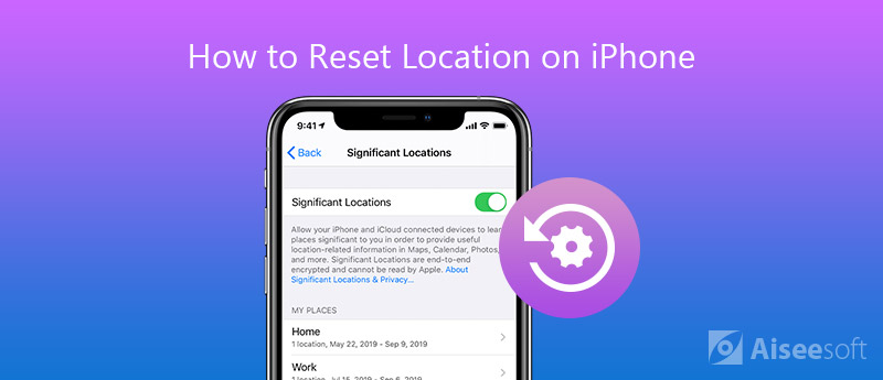 Restablecer ubicación en iPhone